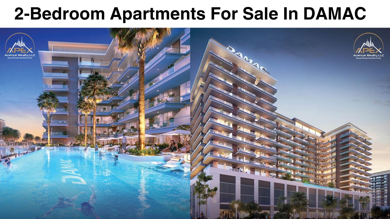 2 Bedroom Apartments For Sale In DAMAC – Modern Luxury at DAMAC Riverside
