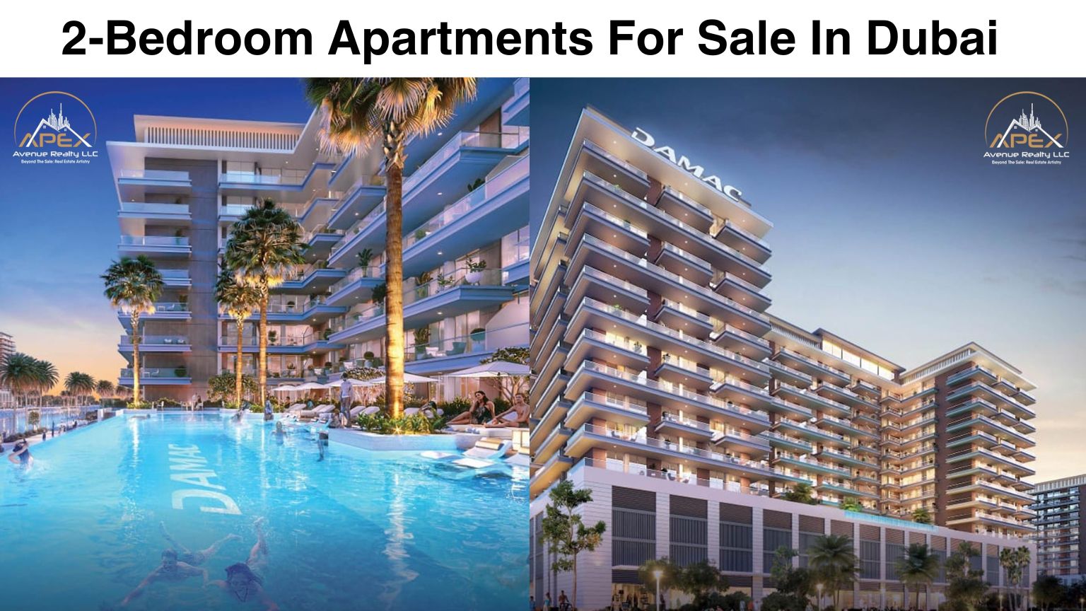 2 Bedroom Apartments For Sale In Dubai – Luxury Waterfront Living at DAMAC Riverside