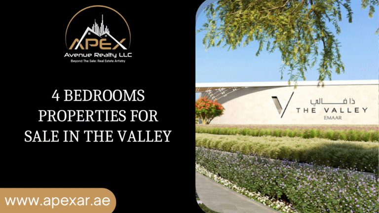 Best 4 Bedrooms Property for Sale in The Valley – Premium Family Living by Emaar