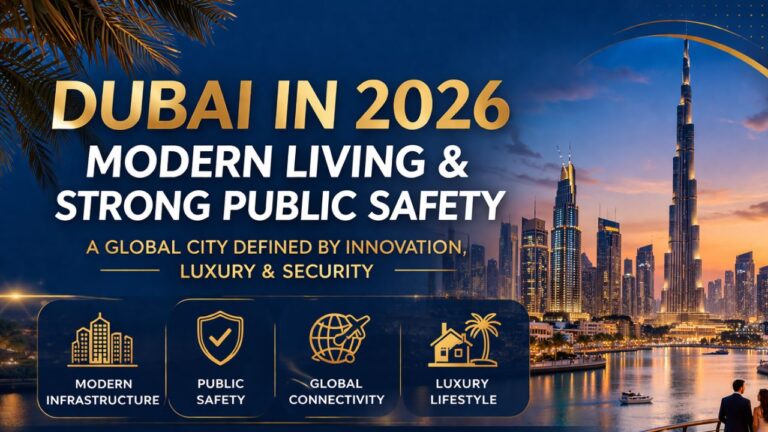 Dubai in 2026: A Global City Defined by Modern Living, Innovation, and Public Safety