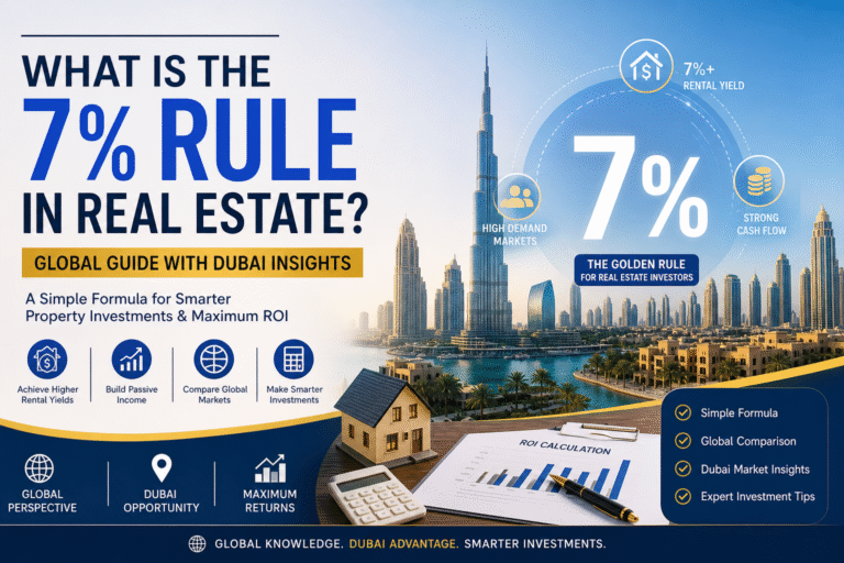 What is the 7% Rule in Real Estate? Global Investment Guide with Dubai Market Insights (2026)