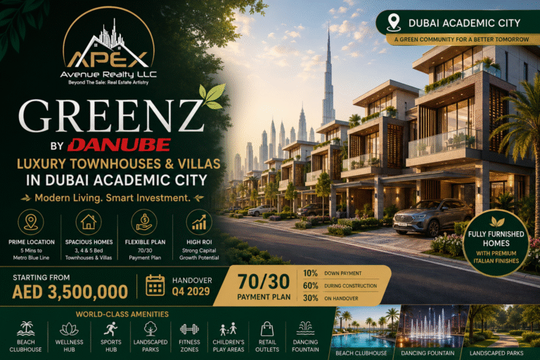Greenz by Danube: Academic City’s First Green-Focused Villa & Townhouse Community
